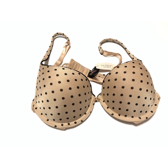 Victoria's Secret Other - Victoria’s Secret Polka dots Push up Bra